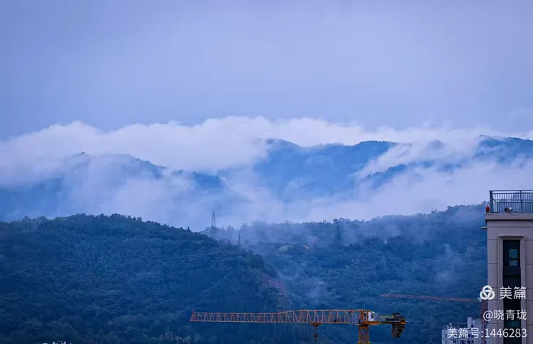 朝雾与晚霞的细语